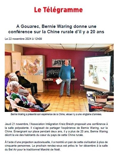 Article Telegramme du 23.11.2024