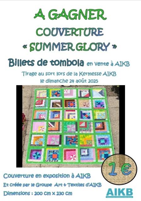 Quilt raffle   poster