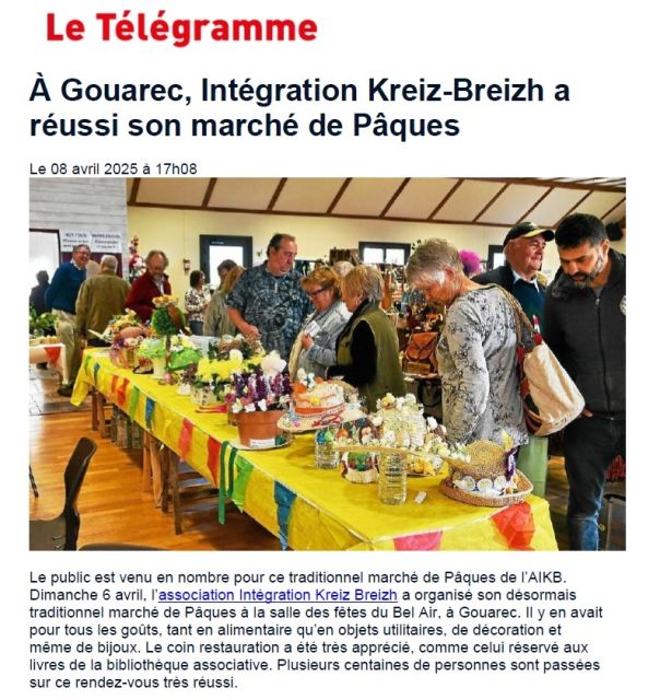 Telegramme 8.4.2025